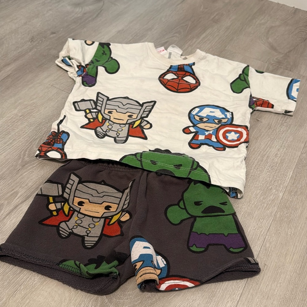 3T Marvel Pajama Set - Zara